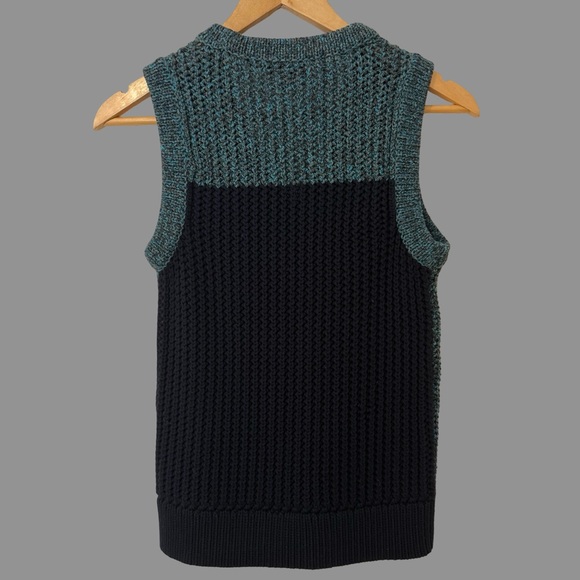Rag & Bone Carmen V-Neck Sleeveless Knit Colorblock Pullover Vest XS - Picture 4 of 8